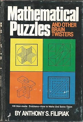 Mathematical  Puzzles & Other Brain Twisters (Hardcover) (RARE BOOKS)