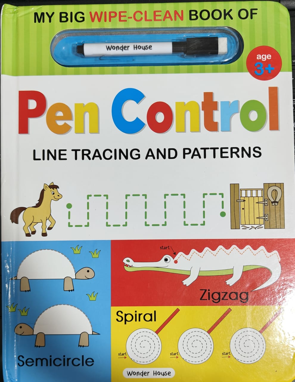 My Big Wipe And Clean Book of Pen Control for Kids