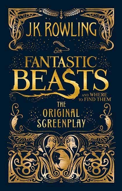 Fantastic beasts and where to find them -the original screenplay [hardcover] [bookskilowise] 0.435g x rs 500/-kg