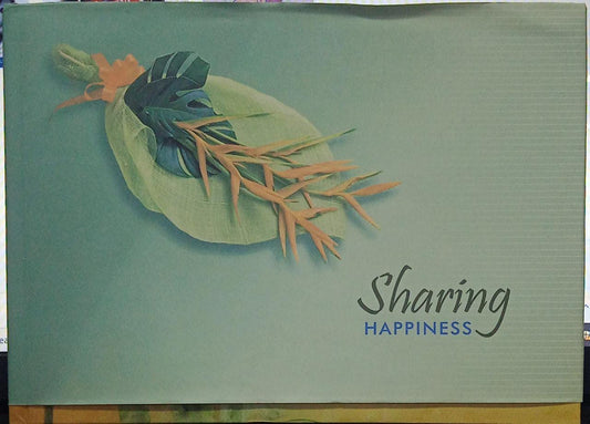 sharing happiness [HARDCOVER] [RARE BOOKS]