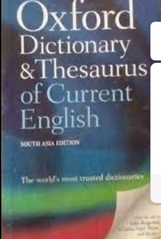 Oxford dictionary and thesaurus of current english