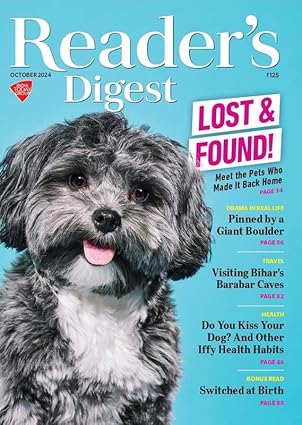 Reader's Digest India - Oct 2024 - Lost & Found! [rare books]