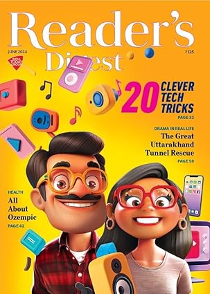 Reader's Digest India - June 2024 - 20 Clever Tech Tricks [rare books]