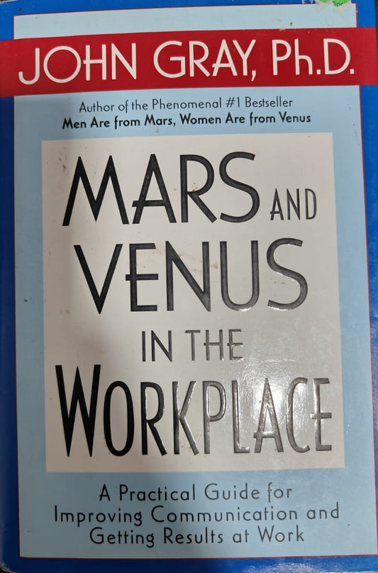Mars and Venus in the Workplace by John Gray [HARDCOVER] [RARE BOOK]