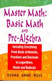 Master math basic math and pre-algebra