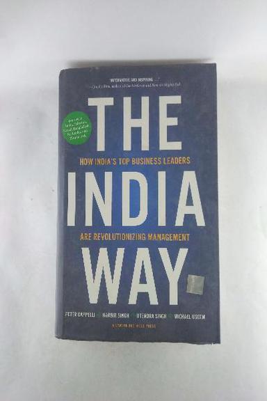 The India Way [Hardcover]