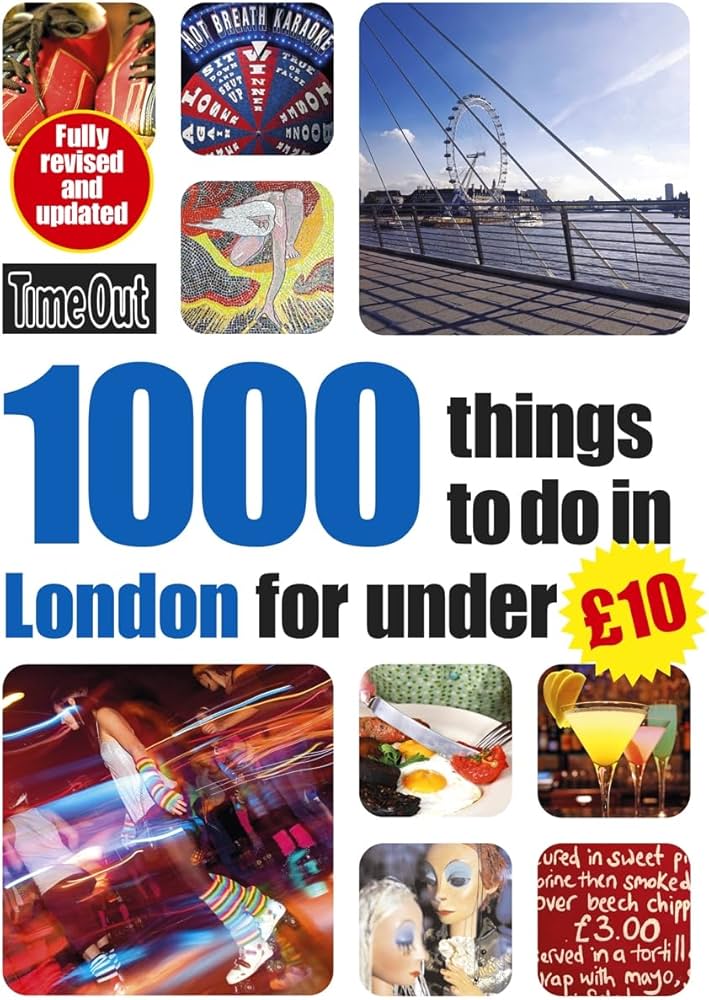 1000 things to do in London for under £10 [rare books]