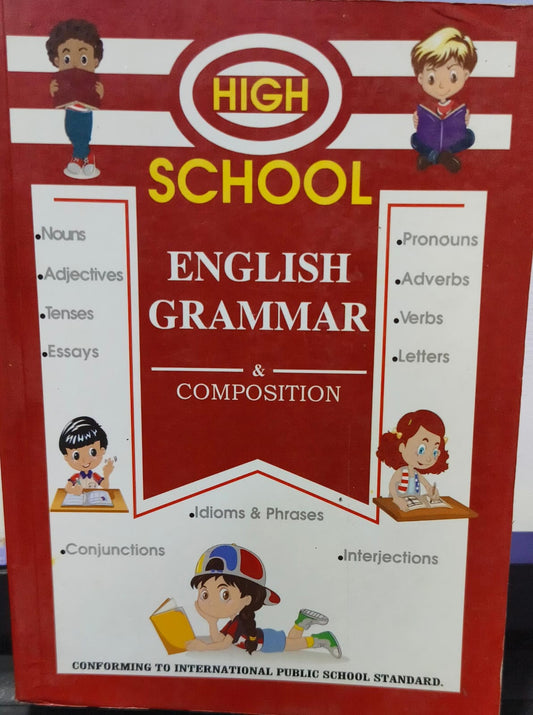 High school english grammar & composition [RARE BOOKS]