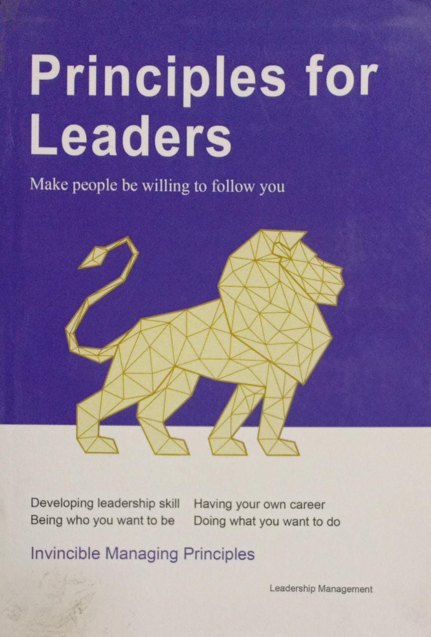 Principles for Leaders (RARE BOOKS)