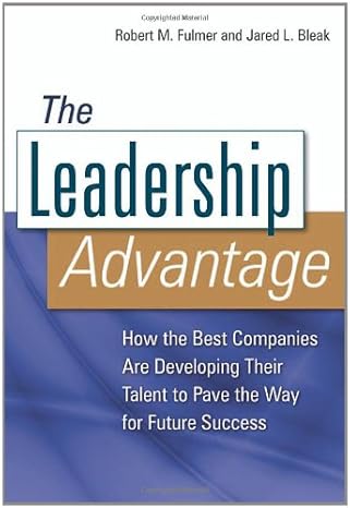 The Leadership Advantage [HARDCOVER]