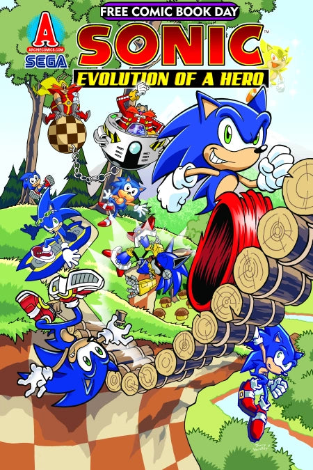 Sonic Evolution of a hero [rare books]