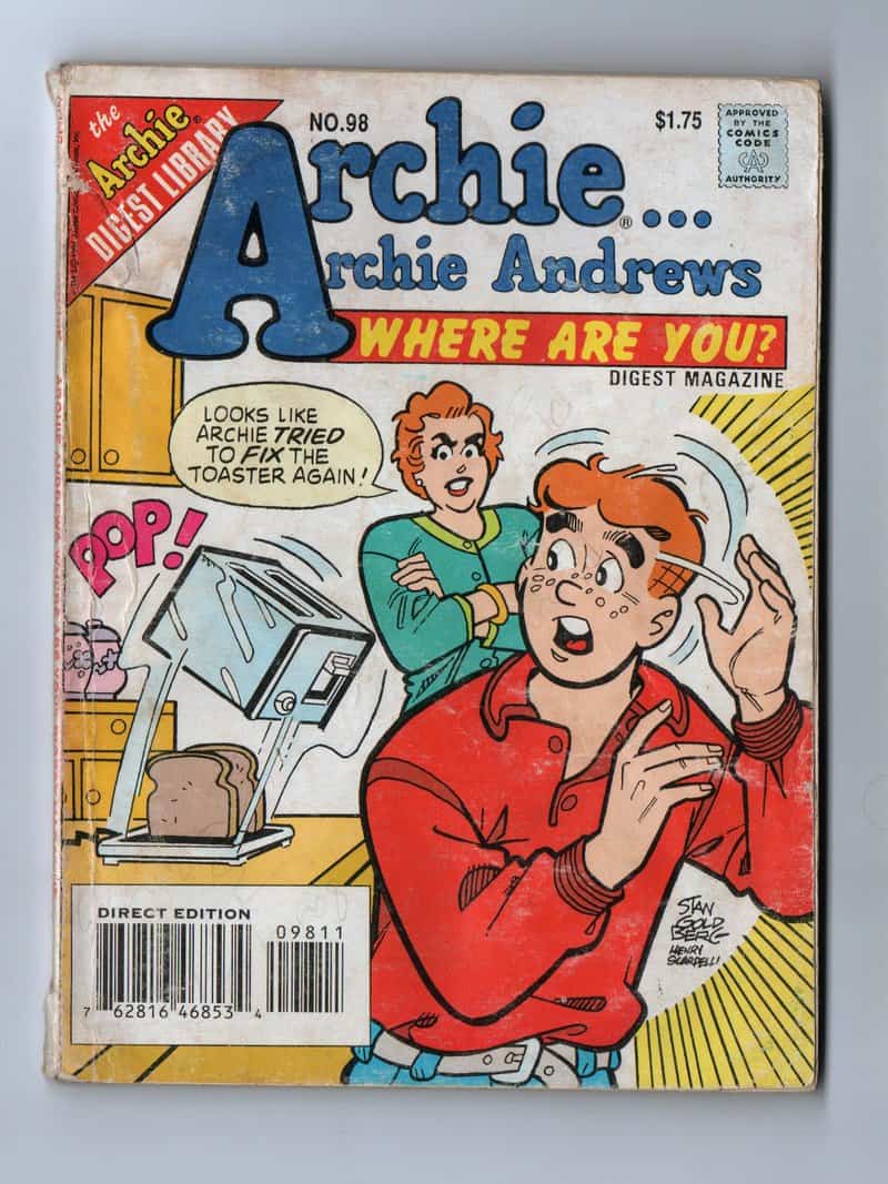 Archie Archie Andrews, Where Are You? Digest Magazine #98