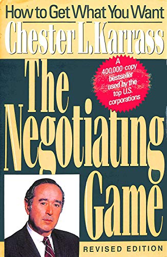 The Negotiating Game [HARDCOVER]