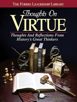 Thoughts on Virtue [Hardcover] [RARE BOOKS]