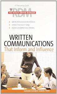 Written communications that inform and influence