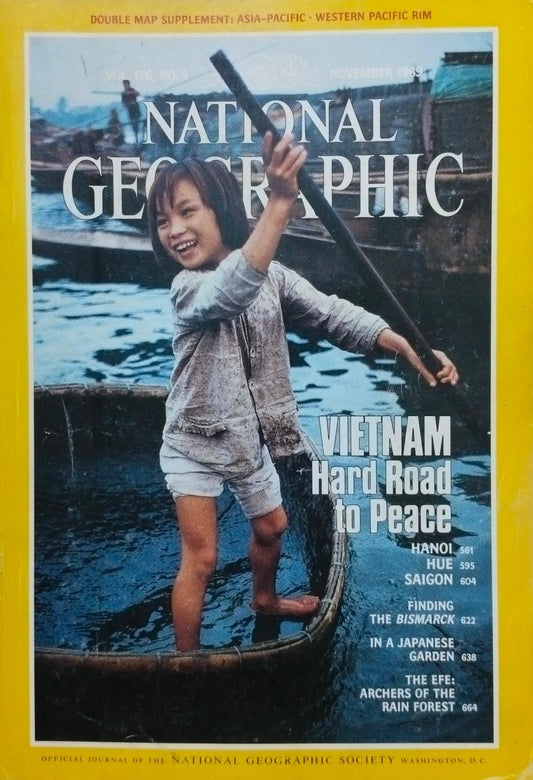 Vietnam hardroad to peace [national geographic][rare books][November 1989]