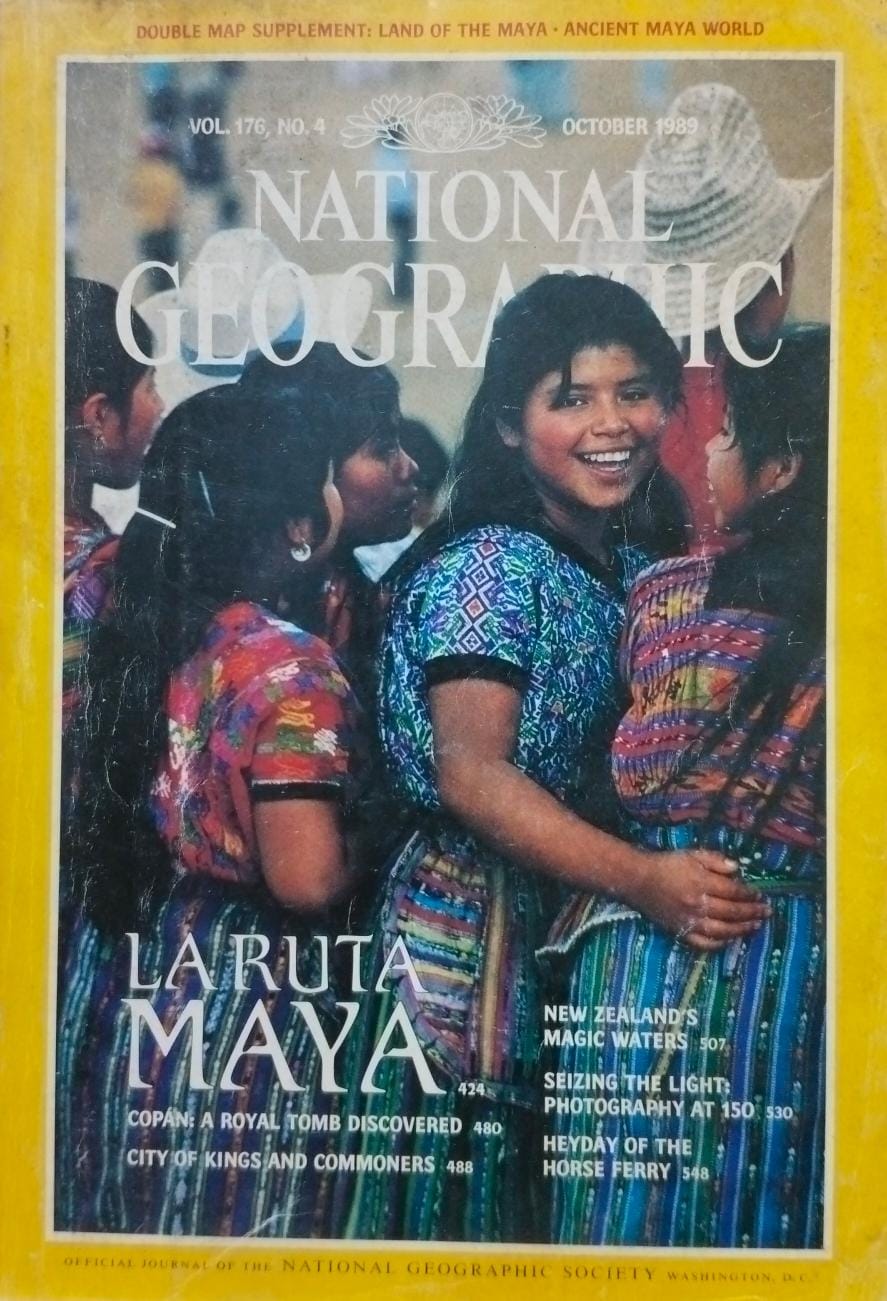 Laruta maya [national geographic][rare books][october 1989]