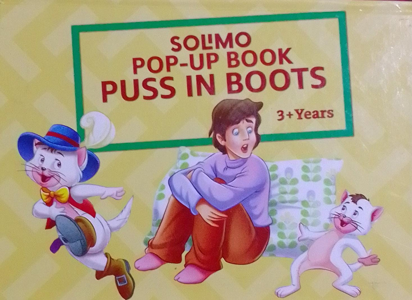 Puss In Boots : Solimo [Pop-Up Book] 3+Years (hardcover)