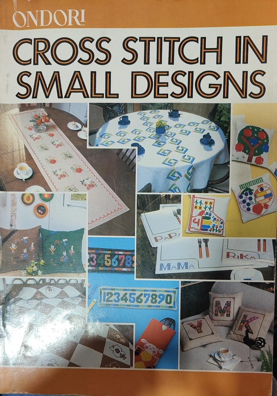 Cross Stitch In Small Designs by Ondorisha [rare books]