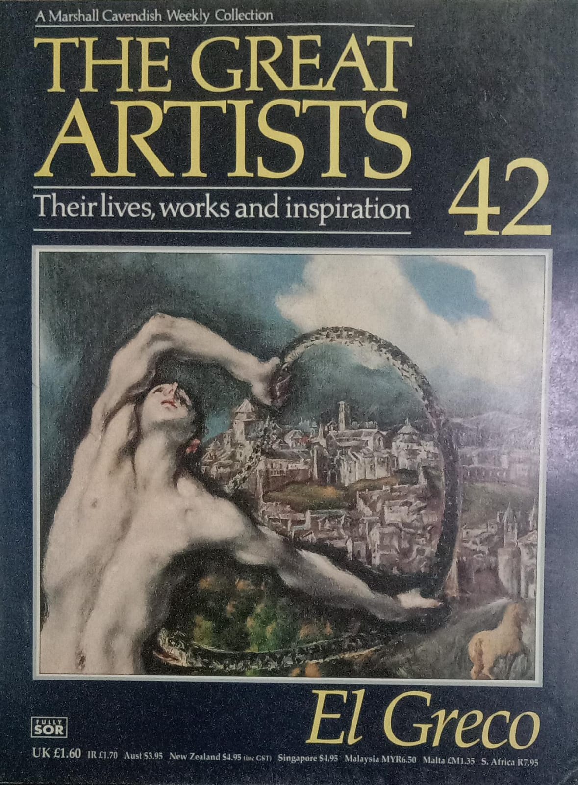 The Great Artist 42 El Greco by Marshall Cavendish [rare books]