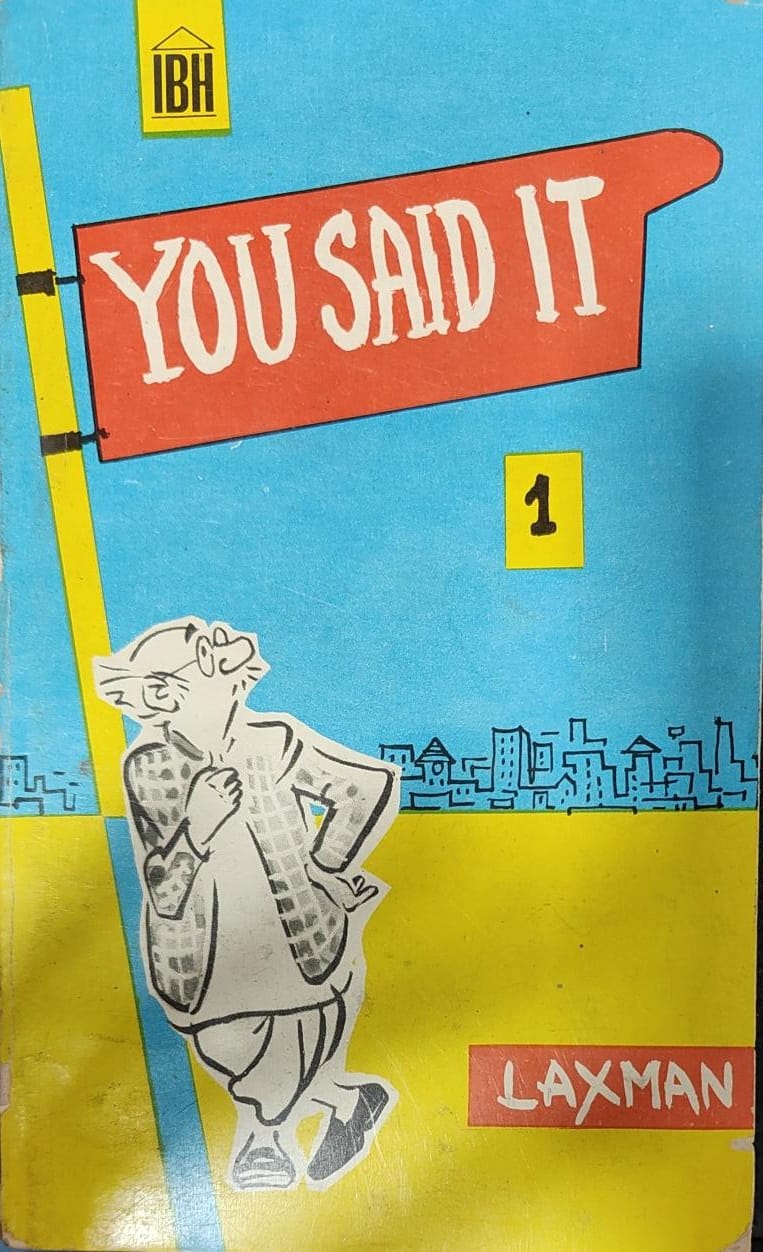 You said it 1 by R.K. Laxman [rare book]