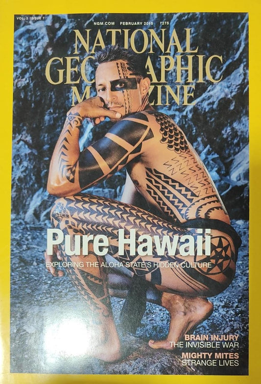 Pure Hawaii [National Geographic Magazine][February 2015][Vol 2 Issue 7][rare books]