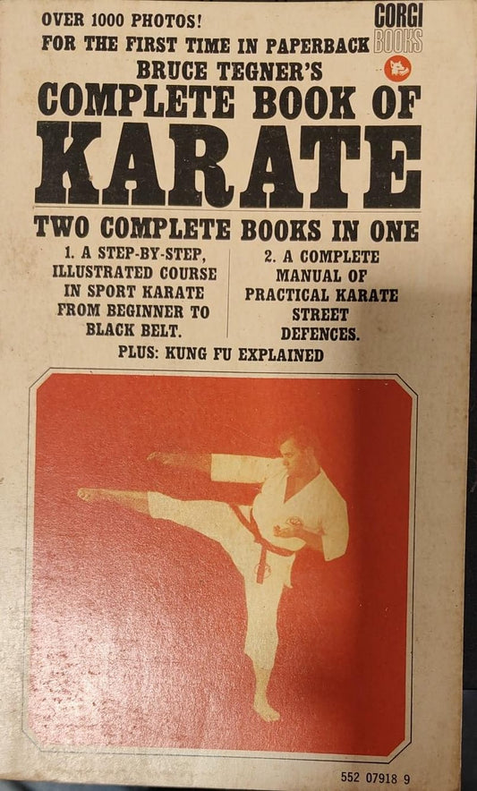Complete Book of Karate by Bruce Tegner [2 complete books in 1] [rare books]