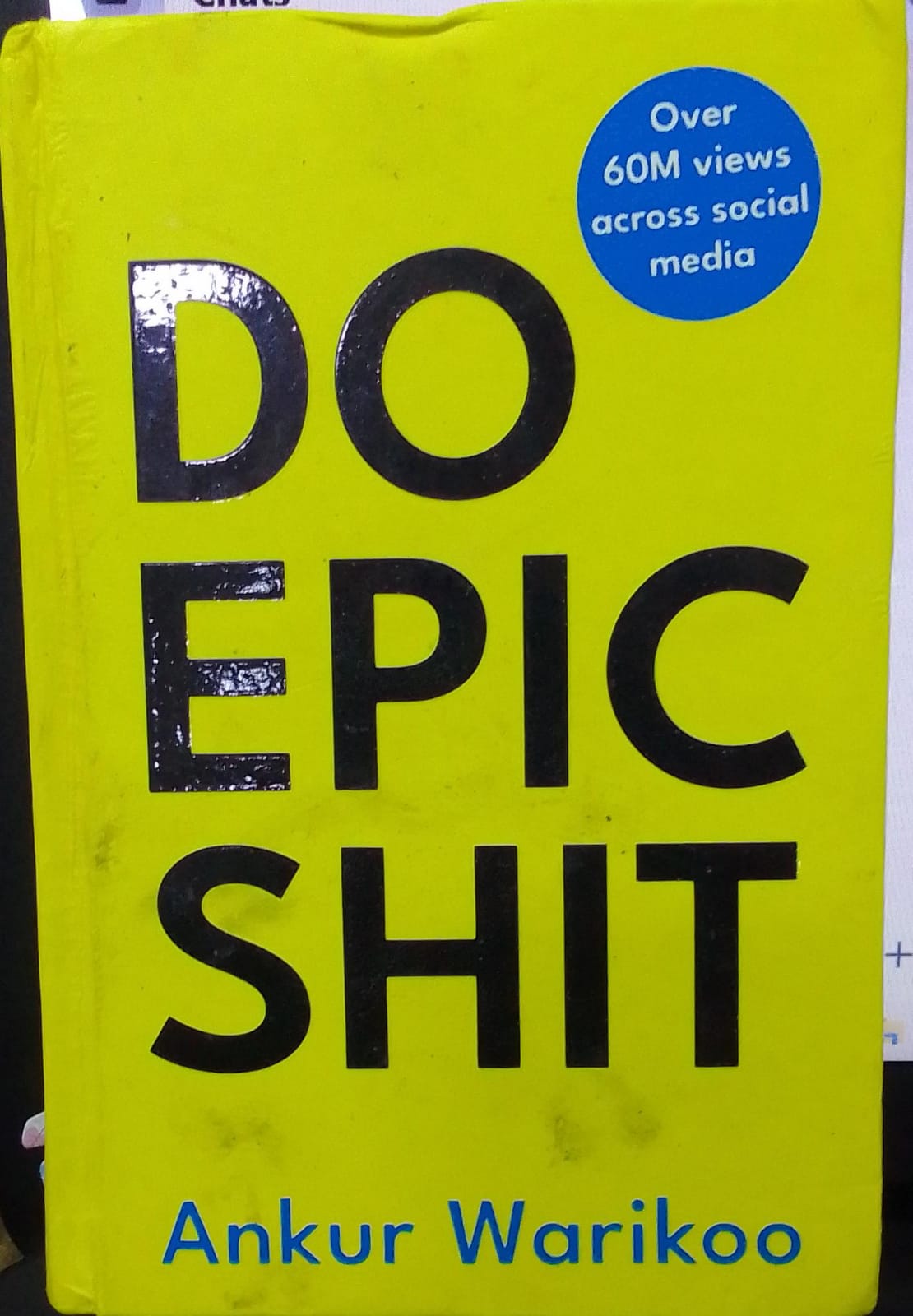 Do epic shit by Ankur Warikoo [hardcover]