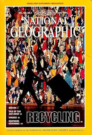 national geographic magazine vol.186, no.1 july 1994 [rare books]