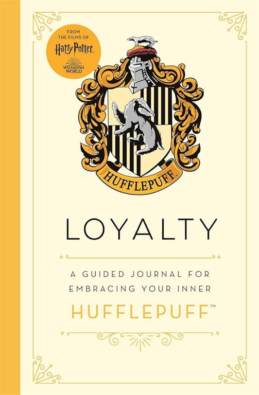 Harry Potter Hufflepuff Guided Journal : Loyalty: The perfect gift for Harry Potter fans [Hardcover] [rare books]