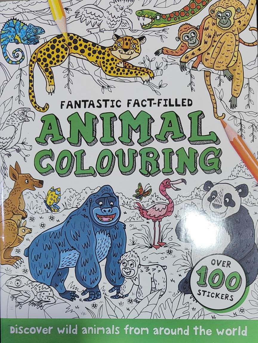 Animals (Around the World Colouring)