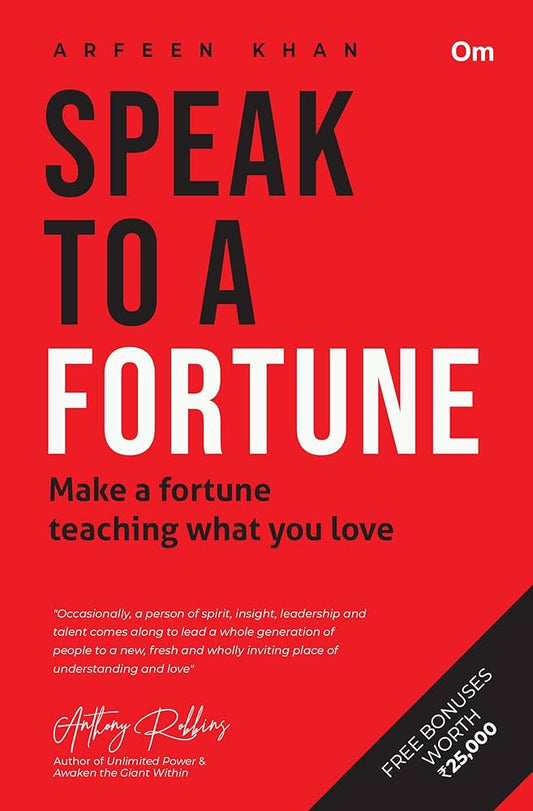 Speak to a Fortune by Arfeen Khan [Hardcover]