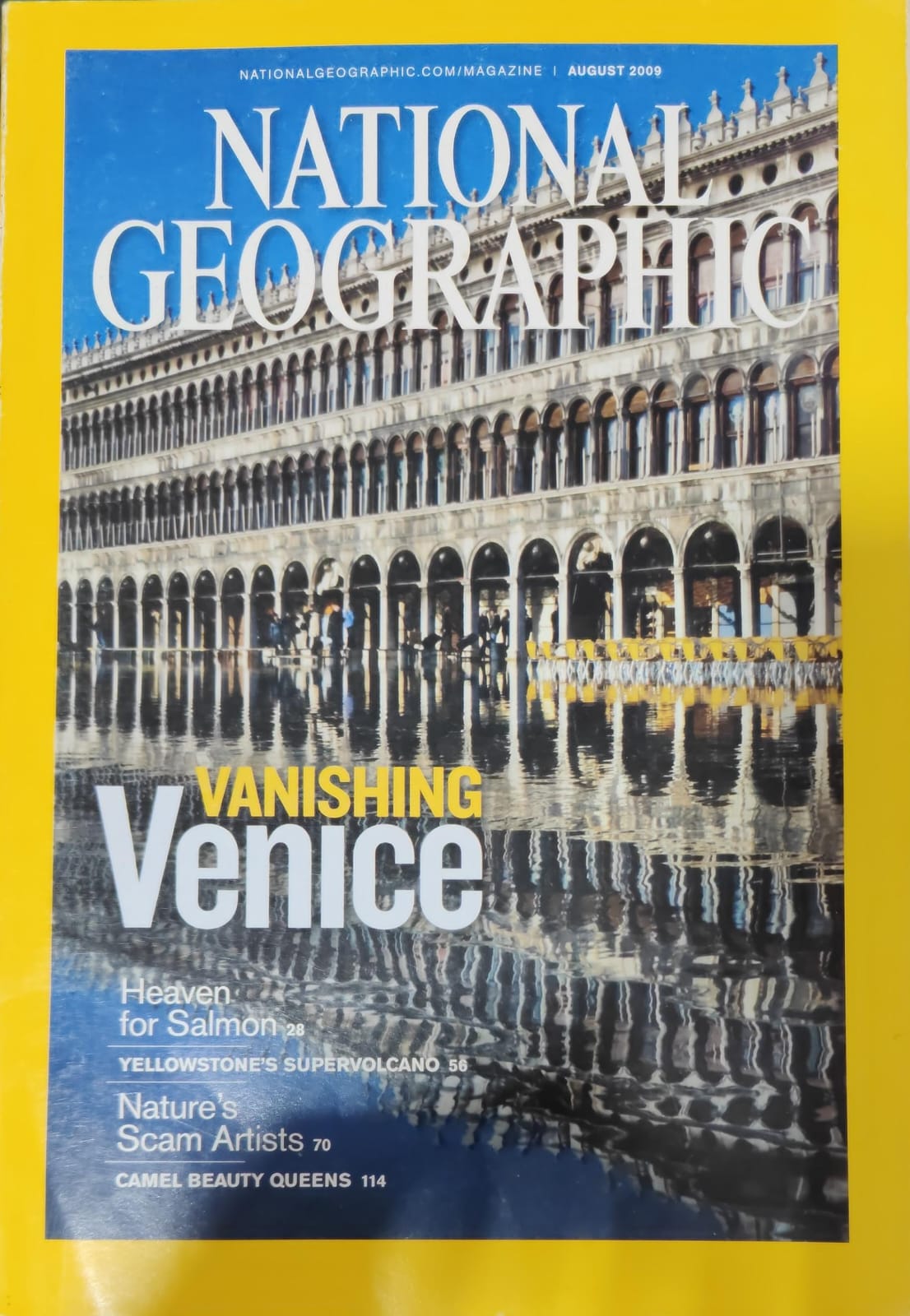 Vanishing Venice [National geographic][rare books][August 2009]