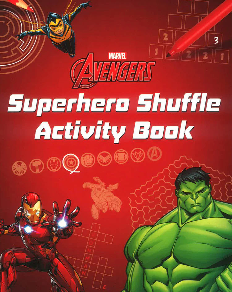 Marvel Avengers: Superhero Shuffle Activity Book by Parragon Books [Premium Books]