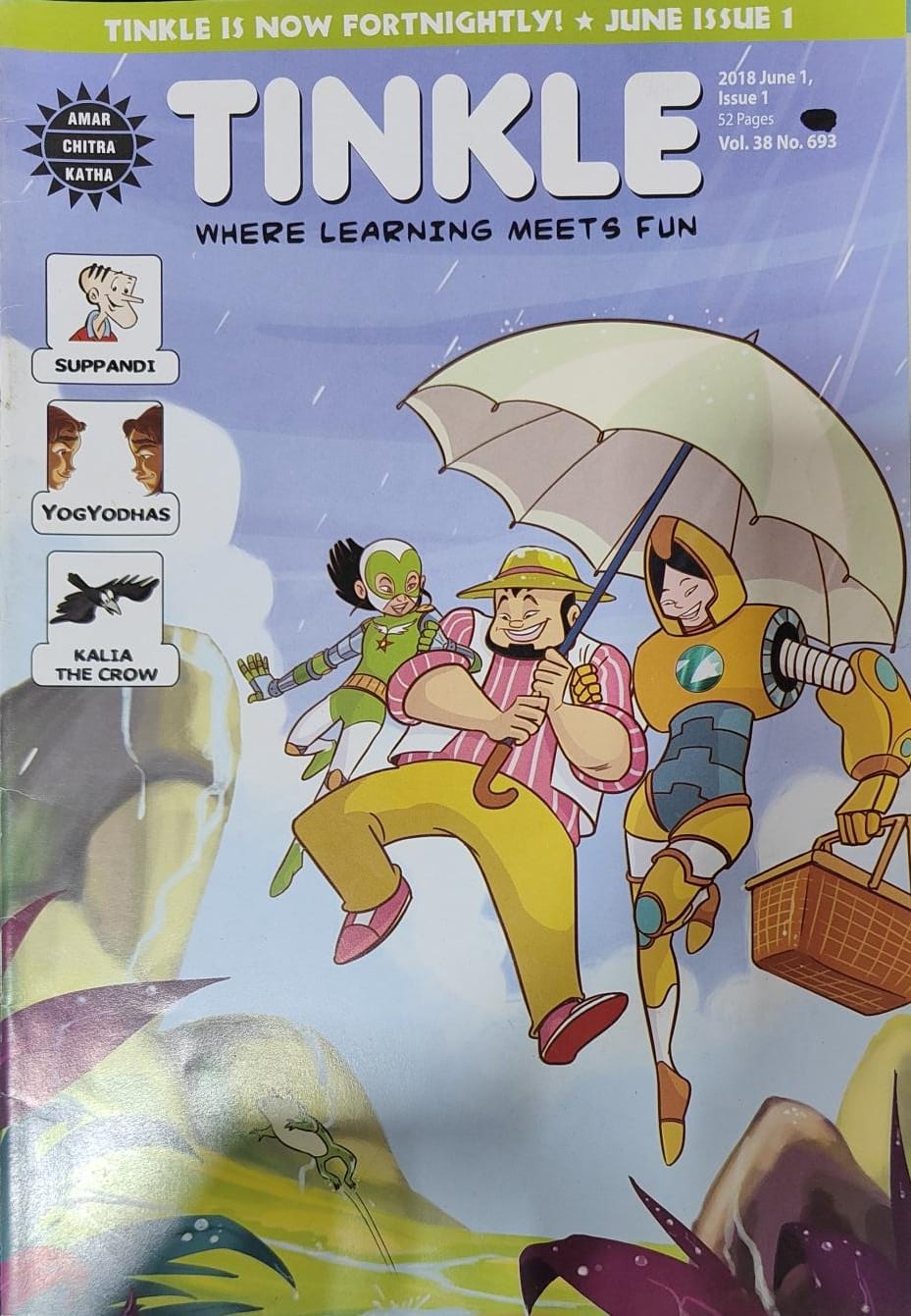 Tinkle Magazine Vol 38 No.693
