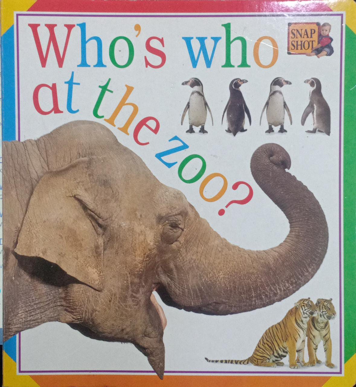 who's who at the zoo [board book]