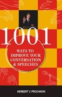 1001 ways to improve your conversation and speeches [rare books]