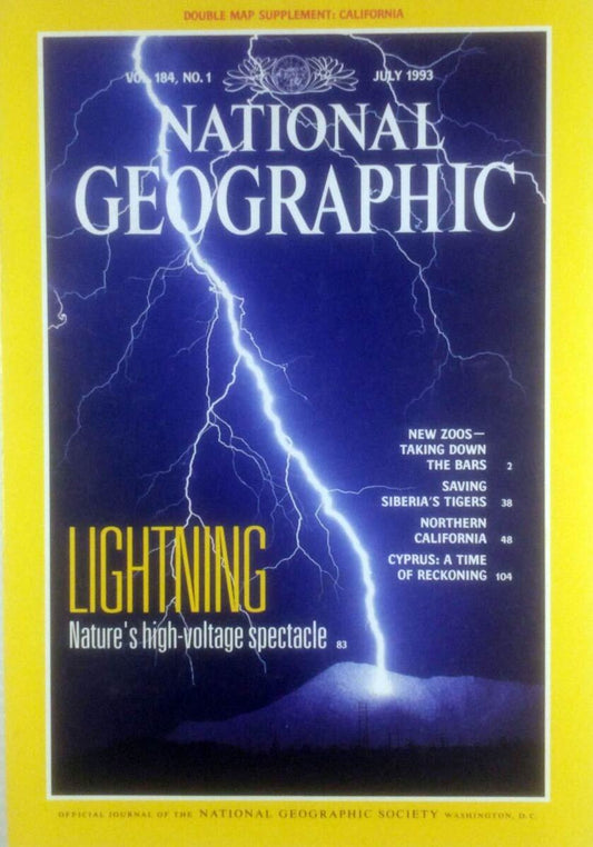 Lightning [National geographic][rare books][July 1993]