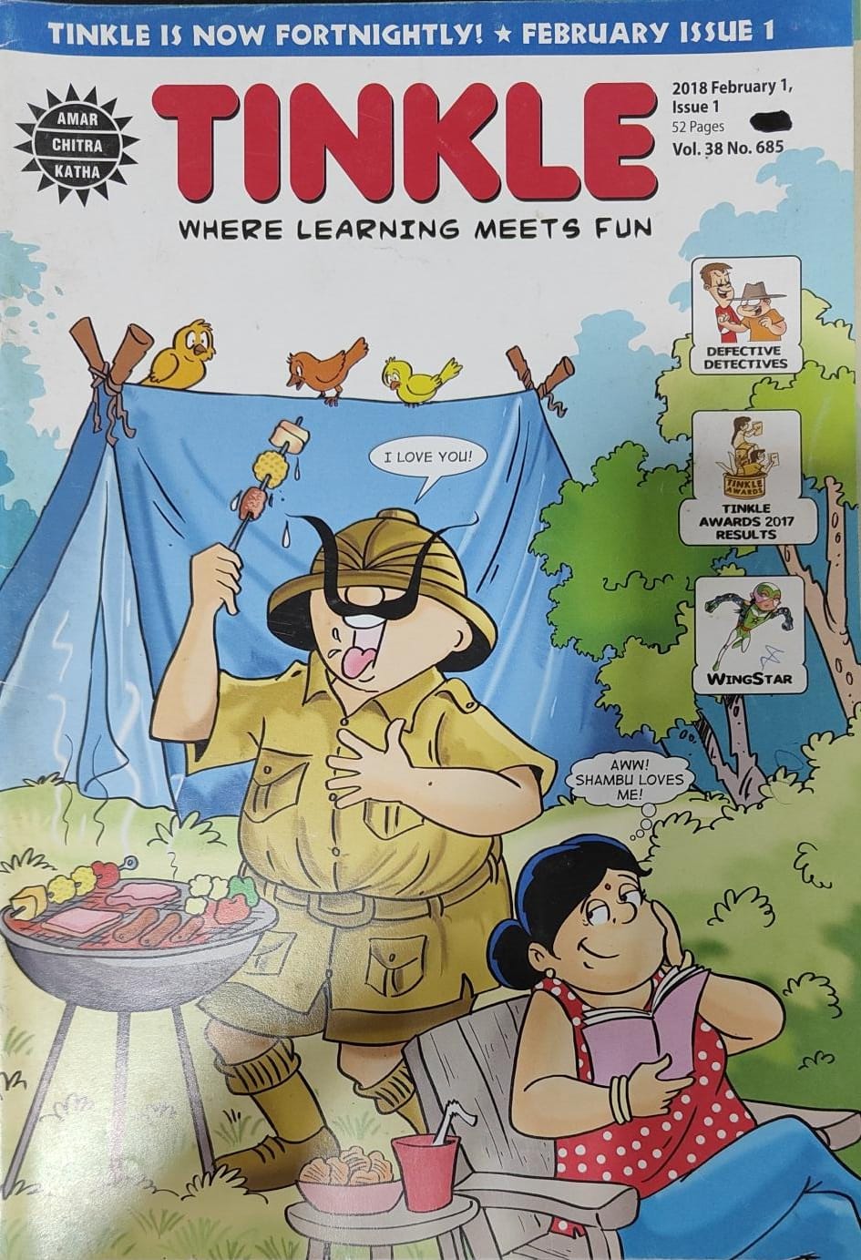 Amar Chitra Katha-Where Learning Meets Fun Tinkle Vol.38 No.685 [graphic novel]