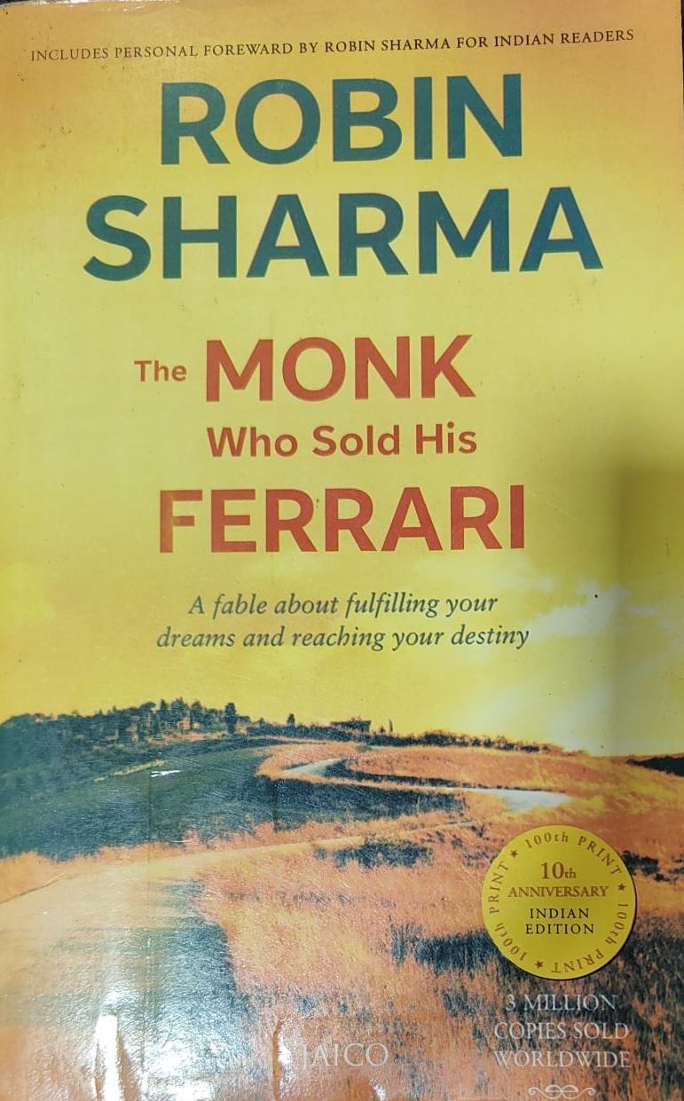 The monk who sold his ferrari by robin sharma