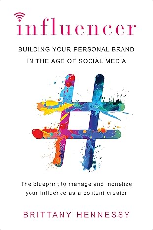Influencer by Brittany Hennessy [rare books]