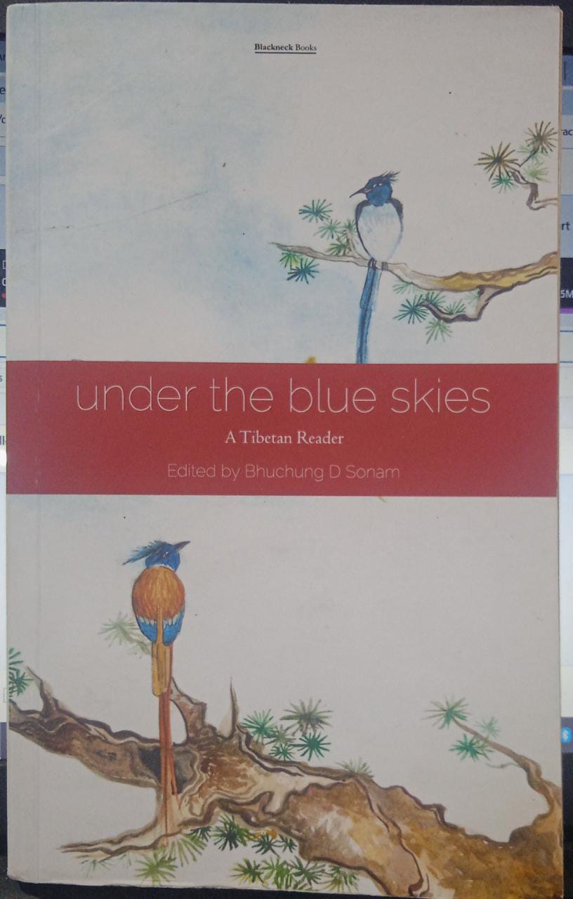 under the blue skies