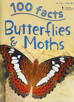 100 Facts Butterflies and Moths by Steve Parker [Premium Books]