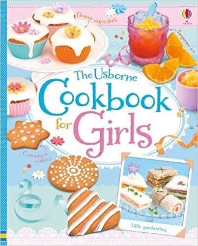 the usborne Cookbook for Girls [spiral bound] [hardcover]