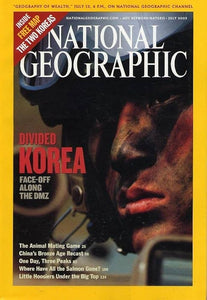 Divided Korea[National geographic][rare books][July 2003]