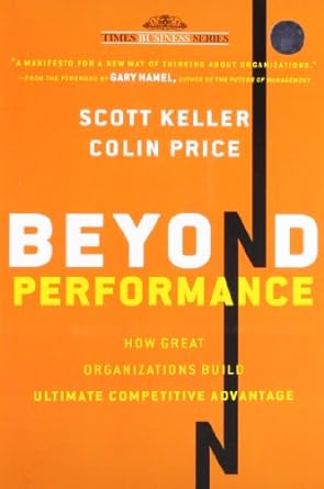 Beyond Performance (RARE BOOKS)