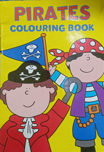 PIRATES COLOURING BOOK