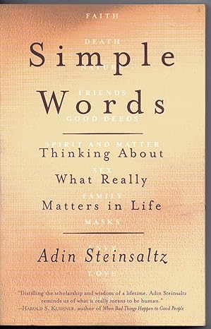 Simple Words [RARE BOOKS]