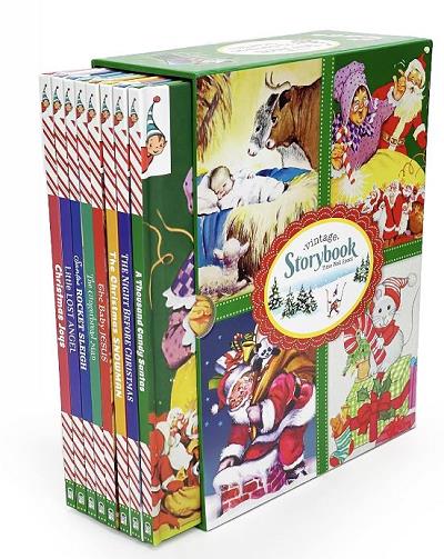Christmas Stories Vintage 8-Book Boxed Set: Vintage Classics [Hardcover] by Daphne Doward Hogstrom |Clement Clarke Moore |Diane Sherman |Mary Alice Jones |Kathleen Daly [Premium Books]