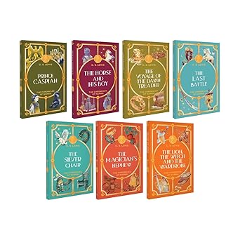 The Chronicles of Narnia Box Set by C. S. Lewis [7 Books Box Set] [Premium Books]